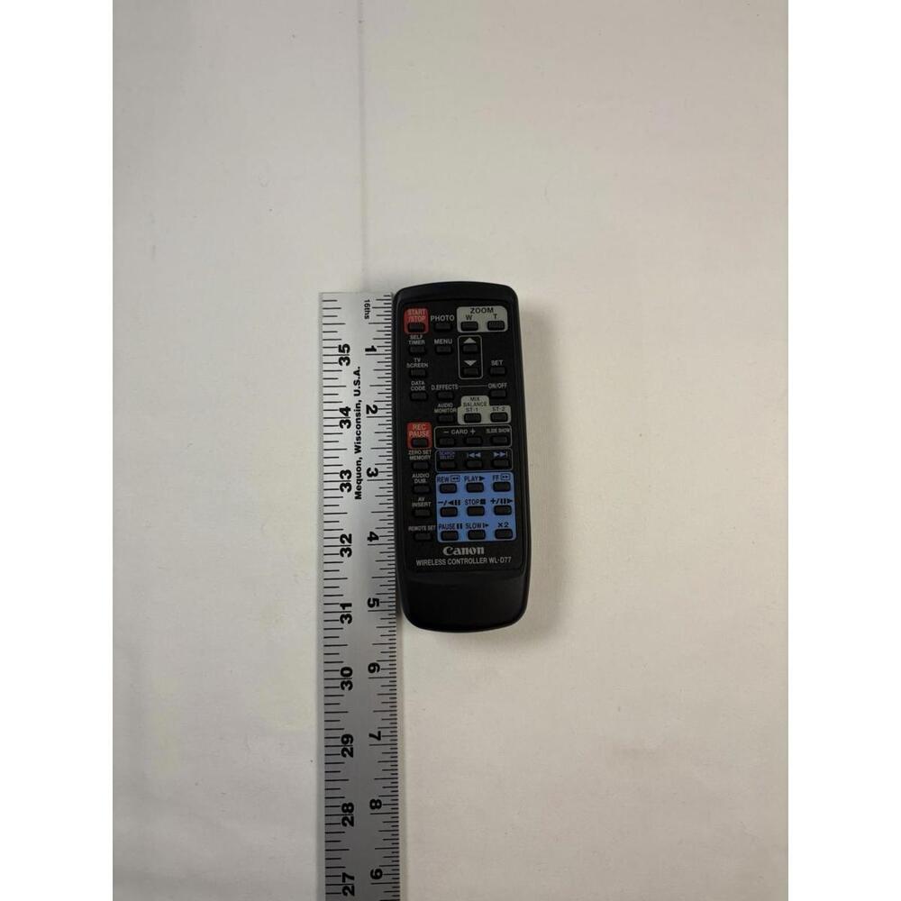 Canon WL-D77 Wireless Controller Camcorder Remote Control Tested